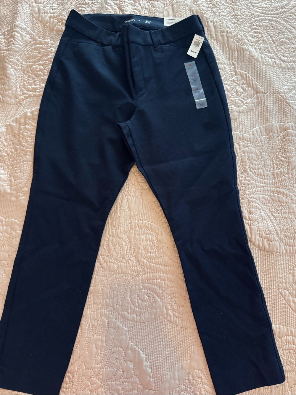 NWT Old Navy High Rise Pixie Pants Ankle sz 12